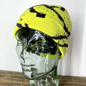 ARCTERYX beanie • RARE retro 90s style • SMALL green yellow • ARC'TERYX hat